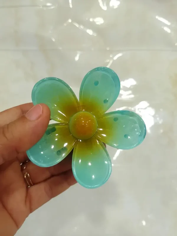 barrettes cheveux fleurs pour filles et femmes