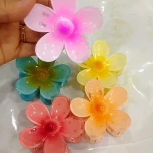 barrettes cheveux fleurs pour filles et femmes