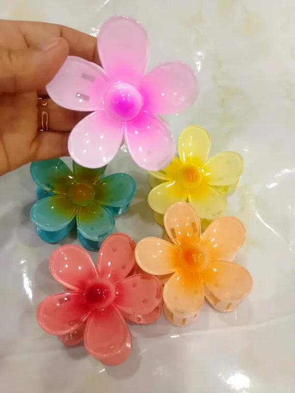 barrettes cheveux fleurs pour filles et femmes