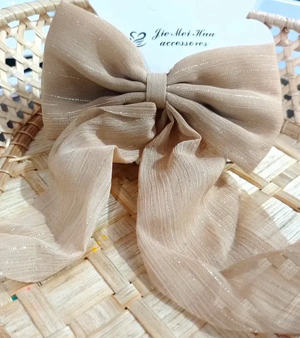 PINCE CHEVEUX PAPILLON EN SATIN